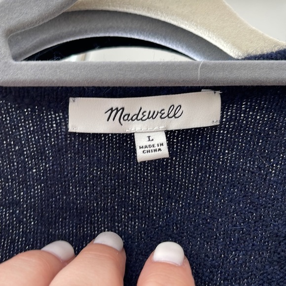 Madewell Kent Cardigan in Coziest Yarn - Picture 3 of 4